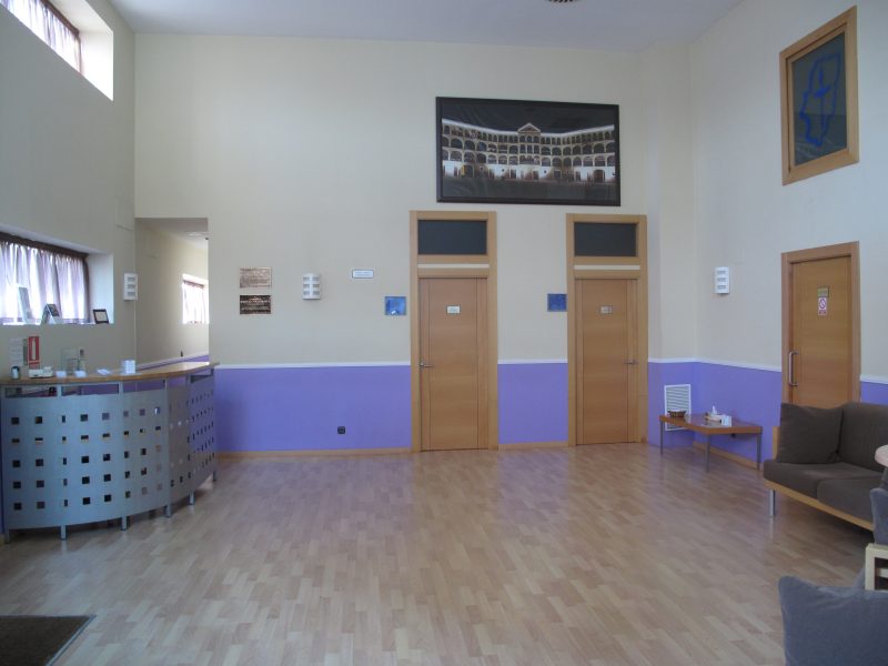 Hall del Tanatorio de Tarazona